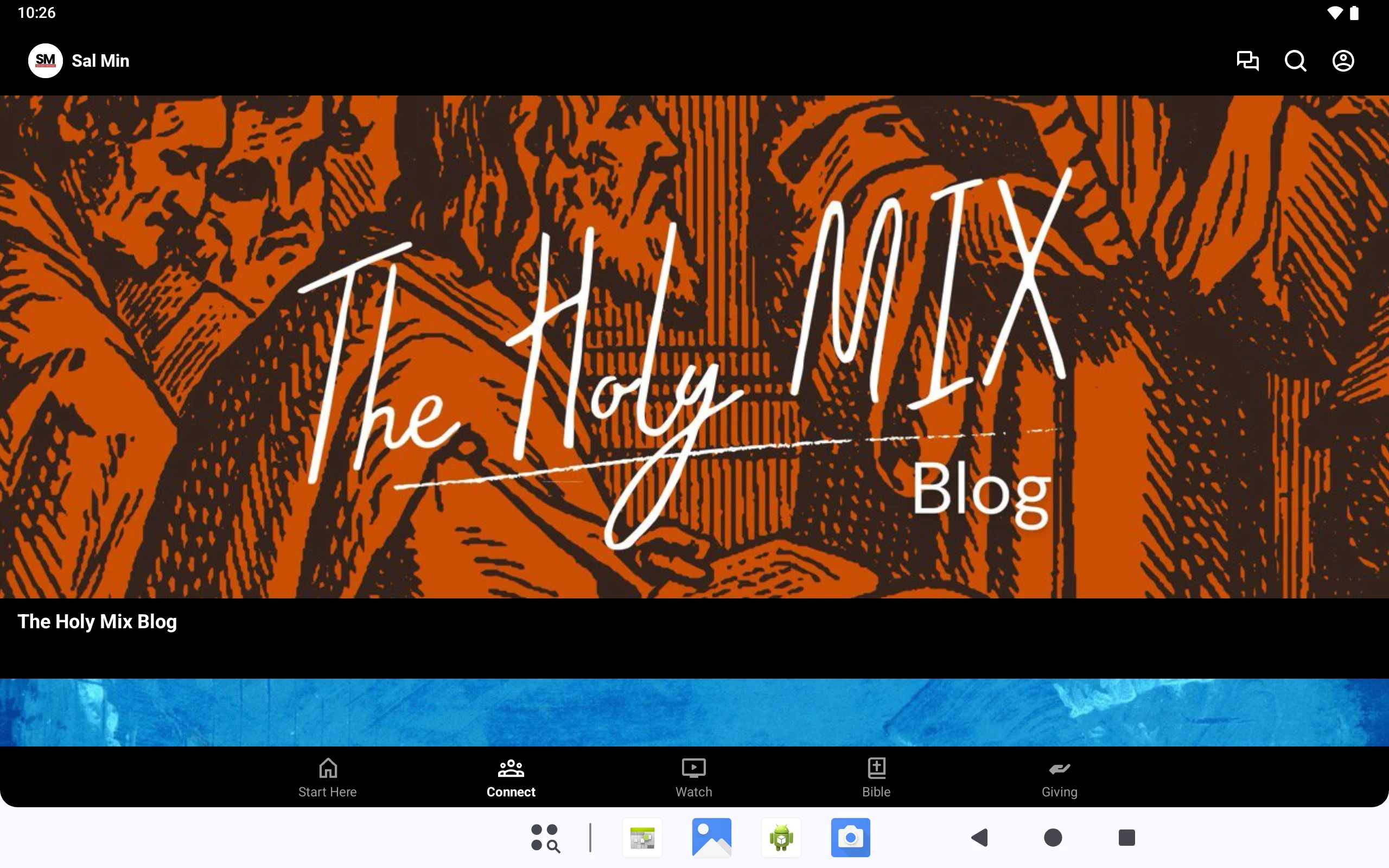 Salvation Ministries App screenshot