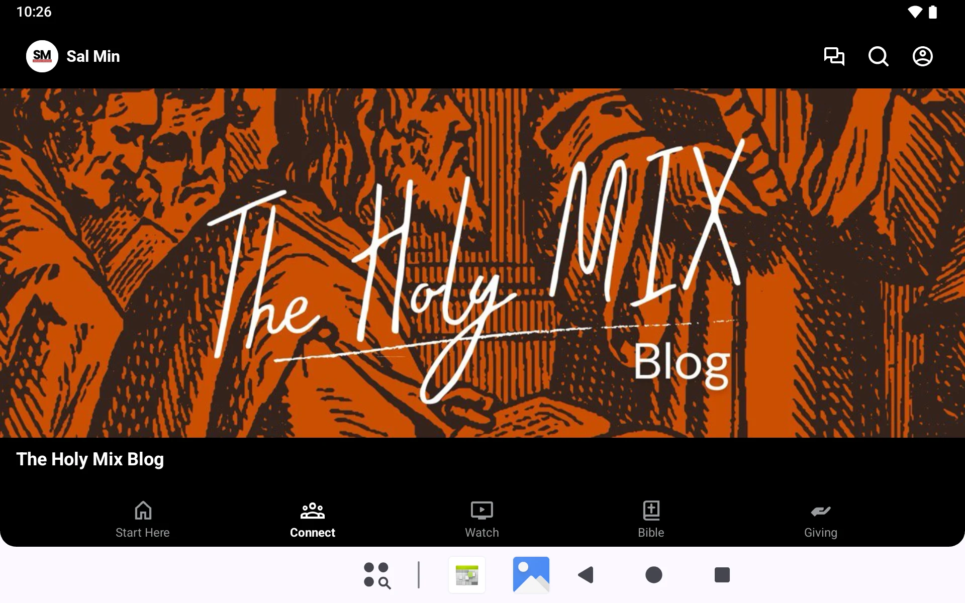 Salvation Ministries App screenshot